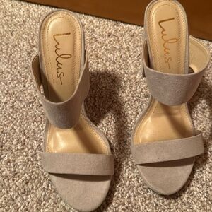Lulus high heels